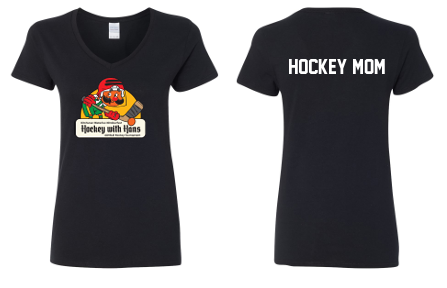 Hockey With Hans Mom's T-Shirt (Ladies fit)