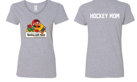 Hockey With Hans Mom's T-Shirt (Ladies fit)