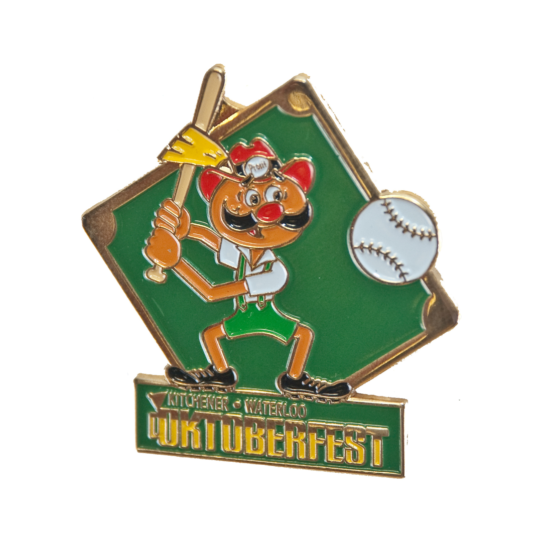 Onkel Hans Baseball Pin