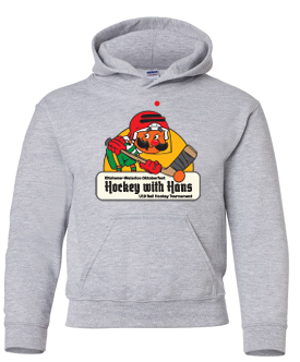 Hockey With Hans Hoodie  (Kids)