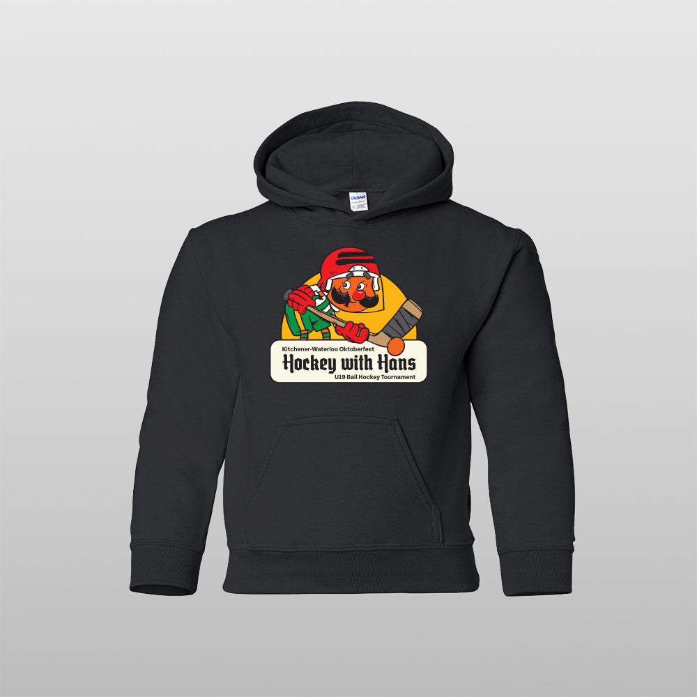 Hockey With Hans Hoodie  (Kids)