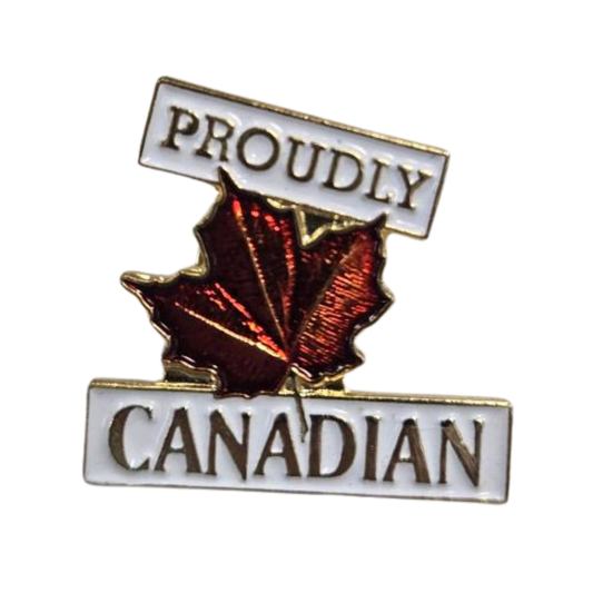 Proudly Canadian Pin