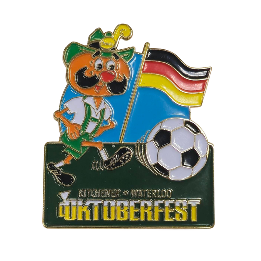 Onkel Hans Soccer Pin