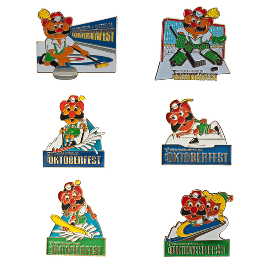 Vintage Oktoberfest Pins - Sports